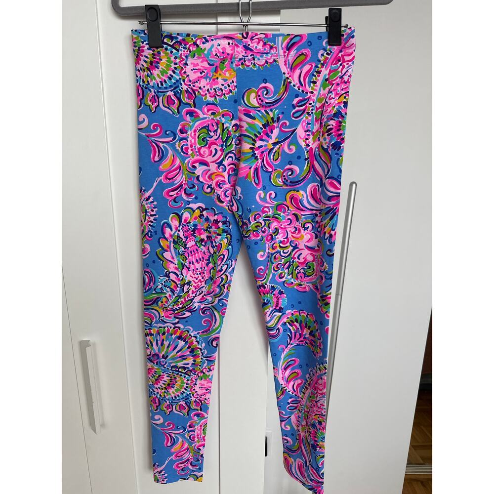 Lilly Pulitzer Girls Maia Printed Colorful Vibrant Legging, Size XL (12-14),NWOT
